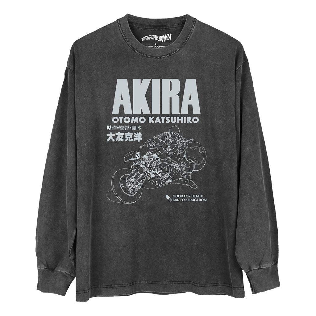 Akira TShirt Otomo Katsuhiro Memories METROPOLIS Japanese Anime Cotton Mens Women Long Short Sleeves Washed Cotten Mens Shirt