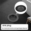 Good-3 Piece Kitchen Sink Plug Filter Garbage Disposal Plug, Stainless Steel Universal Anti-Clogging Kitchen Sink Filter