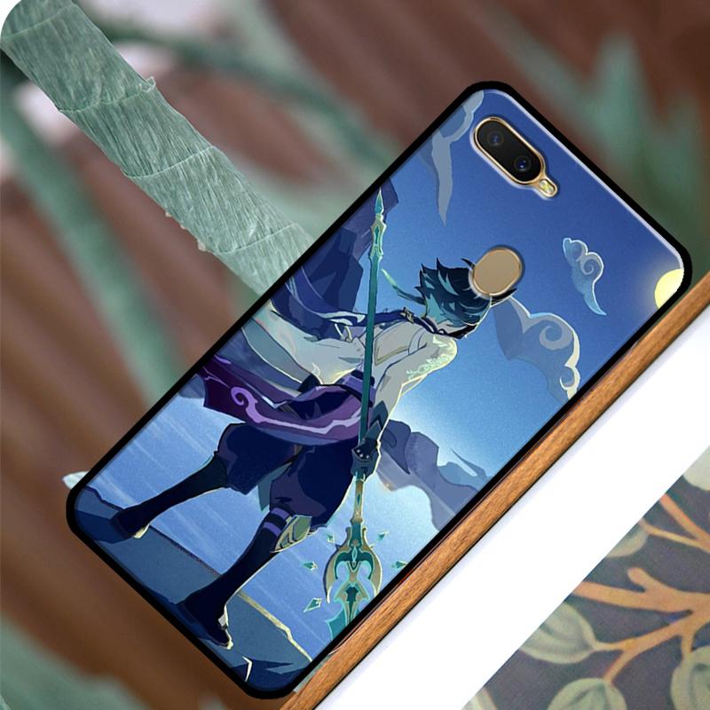 

Чехол Genshin Impact Xiao для телефона OPPO A15 A3S A5S A52 A72 A54 A74 A94 A83 A91 A93 A5 A9 A31 A53 A53S 2020 OPPO A15