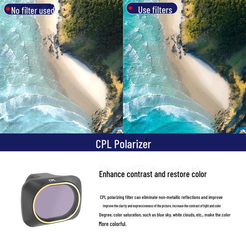 Filtru de protecție și polarizator pentru dronă DJI MINI4K/Mini 2 SE/MINI SE