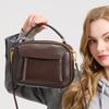 2026 New Vintage Genuine Leather Pillow Tote Luxury Designer Bost Work Ladies Shoulder Crossbody BagsHandbags For Women