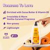 Plum BodyLovin' Vanilla Caramello Body Lotion | Cocoa Butter & Vitamin B5 for Deep Moisturization  - 400ml