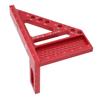 Carpenter Square Hole Scribing Ruler 45 90 Degree Aluminum Alloy 3D Measuring Ruler for Woodworking Engineering