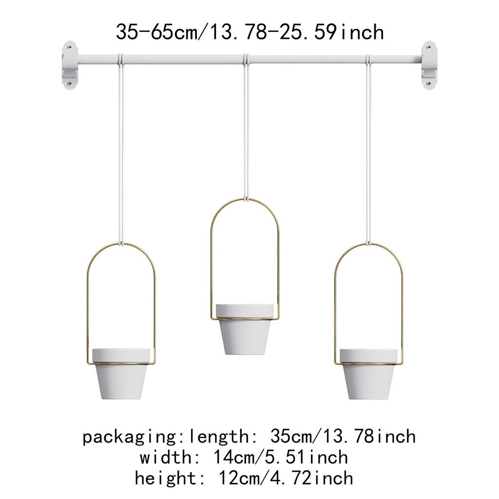 Hängende Wandpflanzer Gartendekoration Zuverlässige Halter Stabile Pflanzenaufhänger Fensterpflanzenregal für Grünpflanzen Hof Küchen Decke