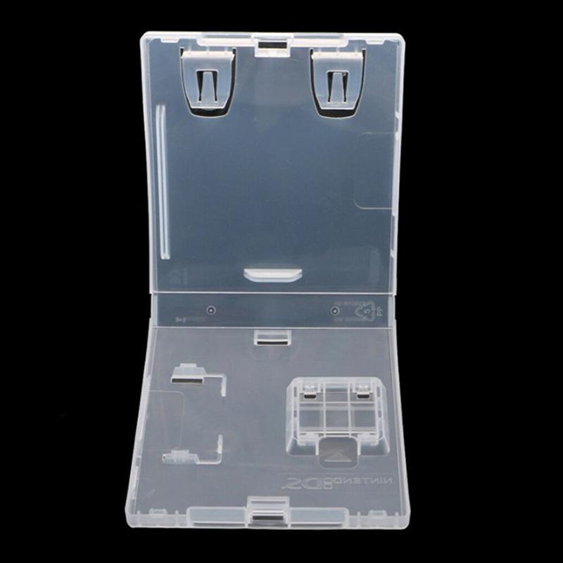 Clear White Replacement Game Card Cartridge Protective Box Case For