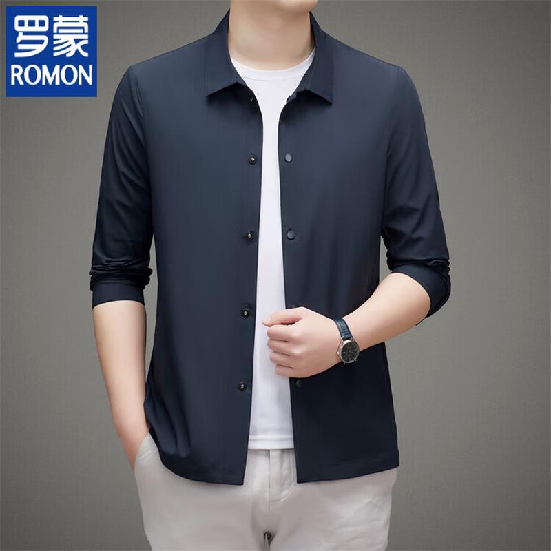 Romon Men s Lightweight Lapel Sun Protection Jacket 185