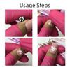 6/10/15pcs Floral Butterfly Pattern Nail Graffiti Pen Stamping Plate Nail Brush Stamp Pen  New Year