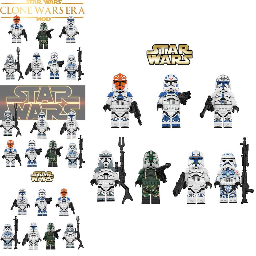 Jucărie Blocuri de Construcție Star Wars Pentru Copii Material Plastic Înălțime 4,5 cm