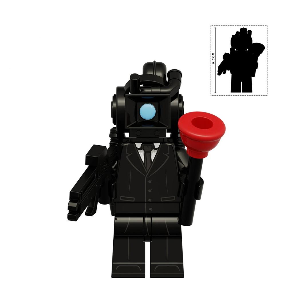 TV Man Toilet Man Building Block Minifigure Toy