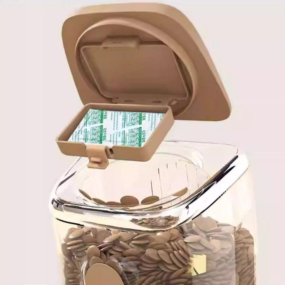 No Spill Automatic Pet Feeder Large Capacity Dog Food Dispenser  For Cats Rabbit Puppy