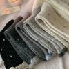 Polka Dot Wool Socks Children'S Stacking Socks Season Warm Retro Color Matching Lace Winter Velvet Thickened Stacking Socks