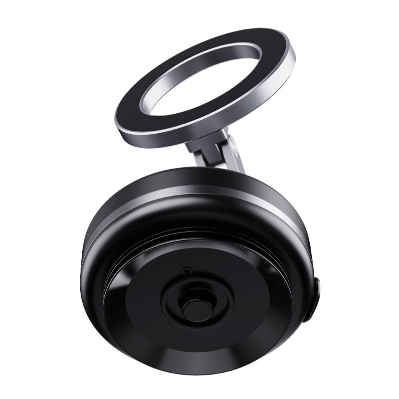 Foldable Car Phone Bracket Magnetic Stand 360 Degree Rotation Adjustable with Double Suction Technology for Easy Viewing
