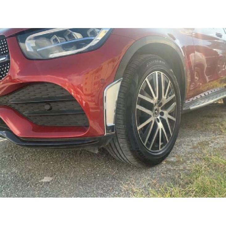 Front Bumper Air Vent Lid Cover Trim For - Mercedes-Benz GLC X253 Chrome