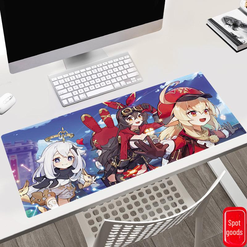 Genshin Impact Large Anime Gaming Mouse Desk Pad