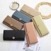Women's Light Luxury Minimalist Style Clutch, Long Wallet, Card Holder, Leather Clip, Coin Purse