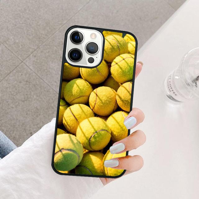 Tennis Ball Sport Phone Case Cover For iPhone 17 Air 15 16 14 13 12 Pro Max 11 Pro Max Plus Coque Shell