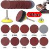102pcs 1Inch Sanding Discs Pads Set 60-3000 Grit Abrasive Polishing Pad Kit For Rotary Tool Sandpapers Accessories Dropshipping