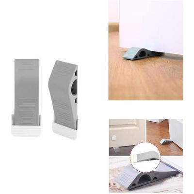 Odolné gumové zarážky dveří Držák dveří nepoškozující povrch Protiskluzové odolné gumové klíny pro domácnost, kancelář a školu