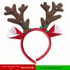 Christmas Deer Antler & Snowman Headband - Festive Party Headdress Gift