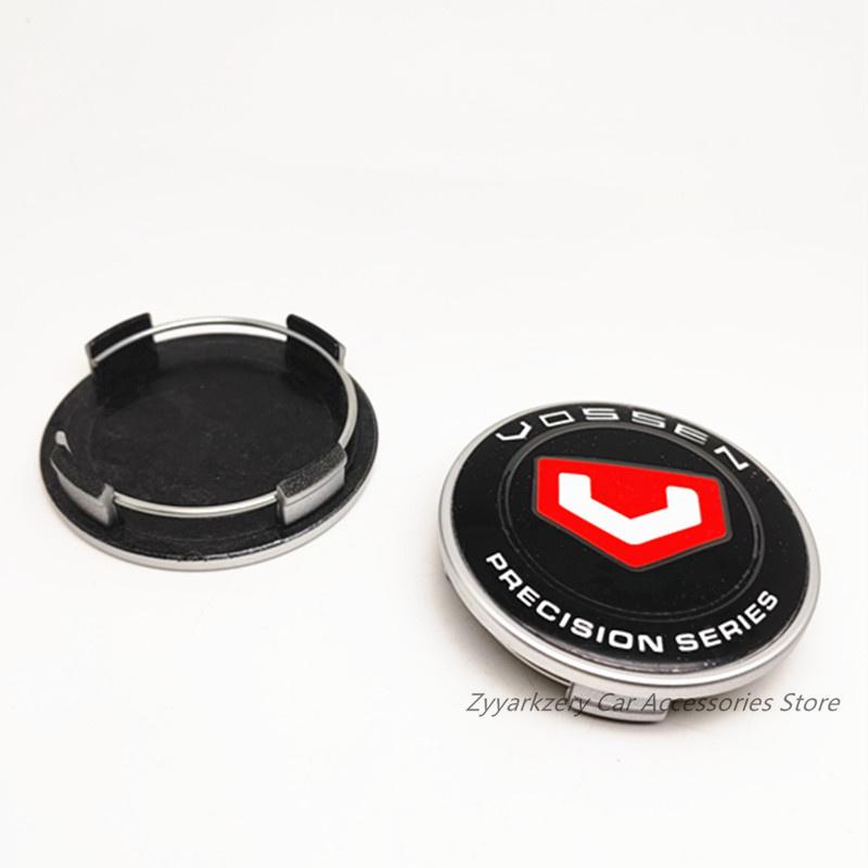 4pcs 65mm 60mm Vossen Wheel Center Cap Hubs Cover Auto Rims Dust Proof Hubcaps Emblem