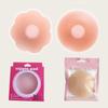 Round and Plum Blossom Shaped Silicone and Non-woven Nipple Pasties - Invisible Breast Covers.