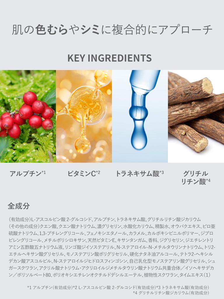 SHIMBI x Tranexamic 30ml Medicinal Serum Medicinal Double Whitening Serum A shimbi method Vitamin C [Arbutin Acid] [Quasi-drug]