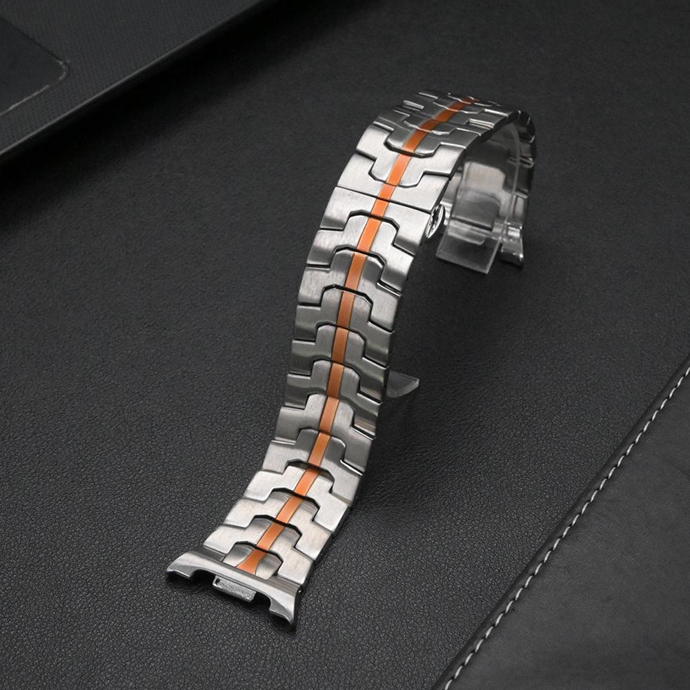 Luxury Stainless Steel Band for Samsung Galaxy Watch 8 Classic 46mm 8 44mm Metal Strap for Watch 8 40mm Men Bracelet Watchband