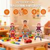 3T6B Balance Game Stacking Blocks - 16-Piece Set - Family Balancing Game - Educational Toy - Brain Training - Develops Imagination and Concentration -