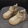 New Women's Shoes, Retro Thick-soled Height-increasing Casual Shoes, Versatile Women's Boots