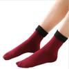 Thickened Autumn Breathable Solid Color Female Hosiery Plush Socks Middle Tube Socks Floor Socks