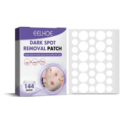 Facial Moisturizing Concealer Patch, Transparent Round Patch, 144 Pieces, 1 Piece