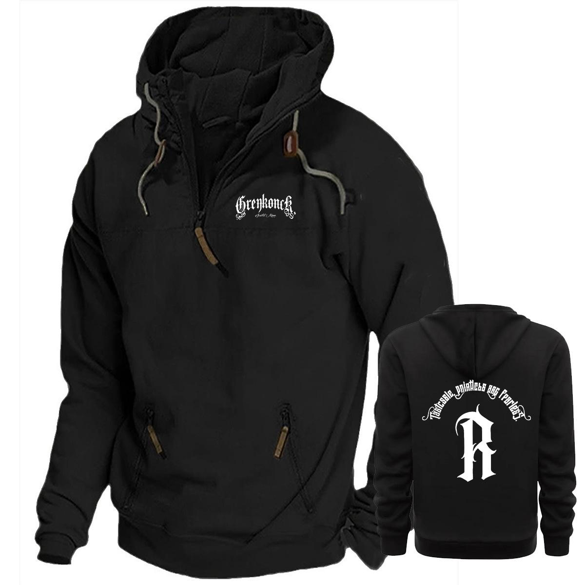 

2024 Новые мужские флисовые теплые толстовки с капюшоном, повседневные зимние теплые толстовки с капюшоном для мужчин, зимние пальто XXXL