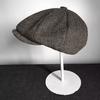 Herren Schiebermütze Baskenmütze Kappen Schirmmützen Baskenmütze Retro Fischgrät Bakerboy Newsboy Kappe Gatsby Schiebermütze 1920er Kostümzubehör Hut