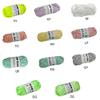 2mm Glowing Cotton Yarn for Handmade Hat Crochet Thread Supplies Knitting Yarn