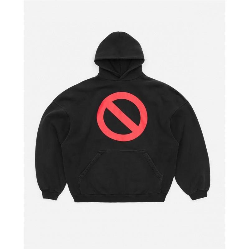Womens Y2K Streetwear Hoodie Abstract Print Loose Fit Long Sleeve Sweatshirt Teens