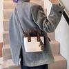 2025 New Bag Women's Bag Trendy Fashion Small Square Bag Popular Plush Pendant Shoulder Messenger Bag Premium Feeling Bag