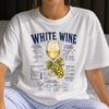 Funny White Wine Shirt - Retro Drinks & Brewing Gift - Sarcastic White Wine Clothing