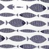 STIL Dekoration Set mit 2 wendbaren Baumwolle x Blaufisch Mittlere Platzsets, 100% (30cm 45cm), Design, W3100500,