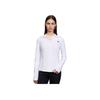 Fila Giacca da Donna con Cappuccio in Pile, Colore Unito, Piccolo Logo, Chiusura a Zip, Maniche Lunghe Raglan, Giubbotti Donna, Bianco A11W425505FWT