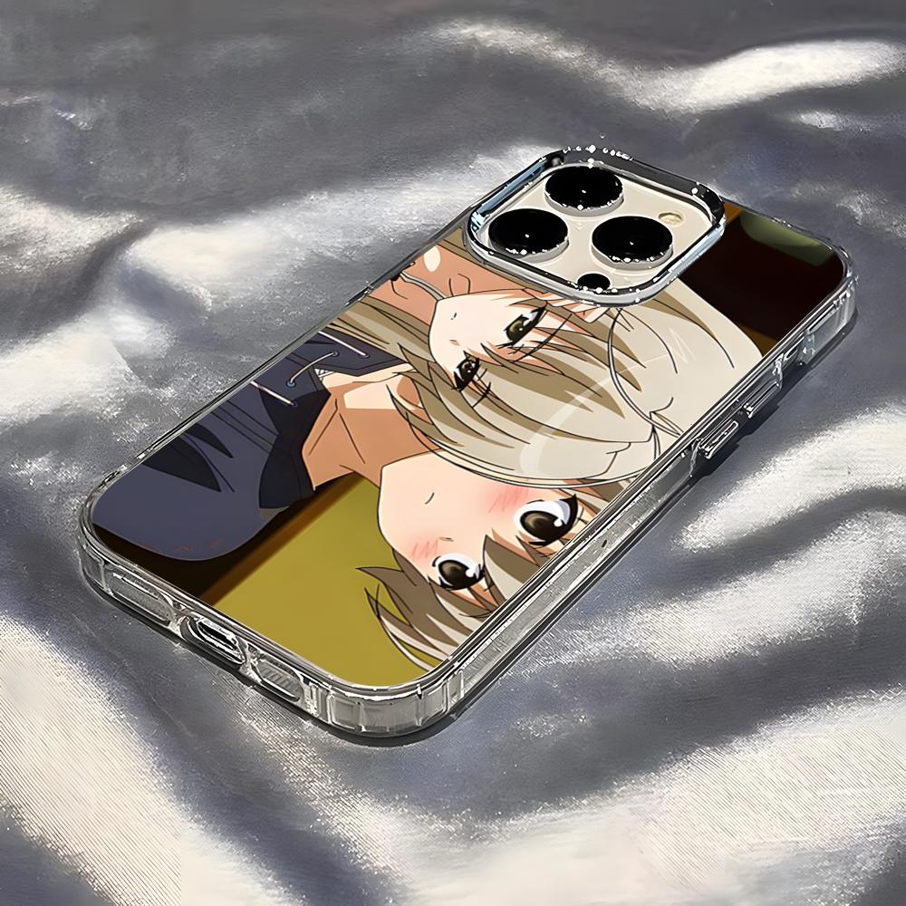 Y-Yosuga No Sora Phone Case For IPhone 17 Pro Max 16 15 14 Pro Max IPhone 13 Pro Max 11 Plus Transparent Cover
