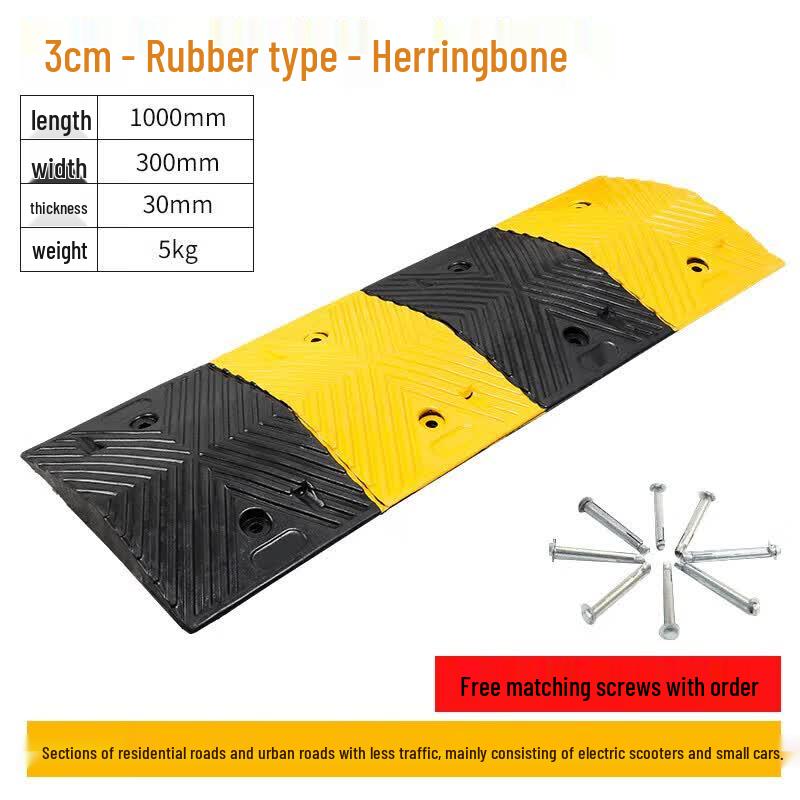 Cast Steel Parking Speed Bump
