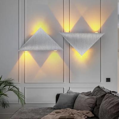 Modern Led Wall Lamp Body Triangle Wall Light Mirror Lamp Corridor Light Lighting Luminaire Bathroom Light Fixture Wall Sconce
