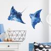 Cartoon Sea Devil Fish Bedroom Home Bathroom Background Landscaping Wall Sticker
