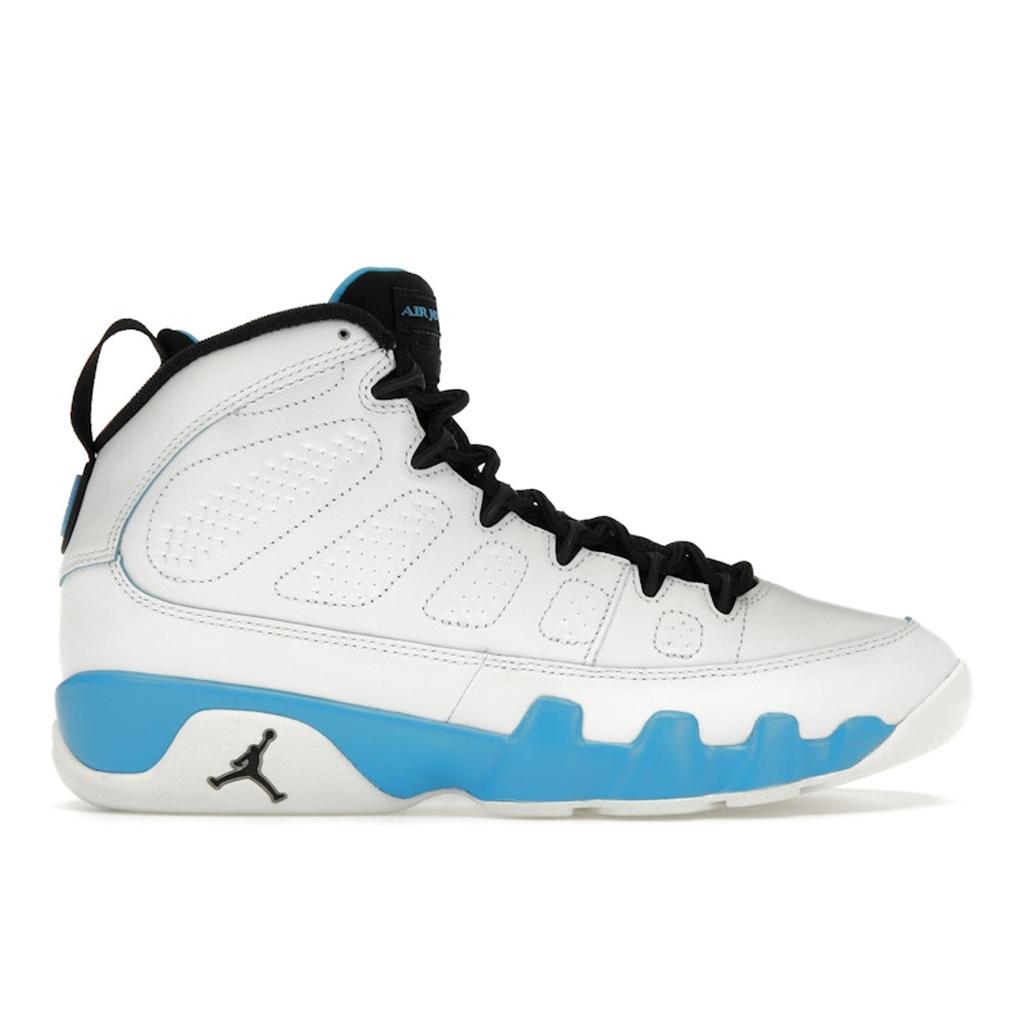 Air Jordan 9 Retro Powder Blue 2024 Men Sneakers White Summit-White Black FQ8992-101