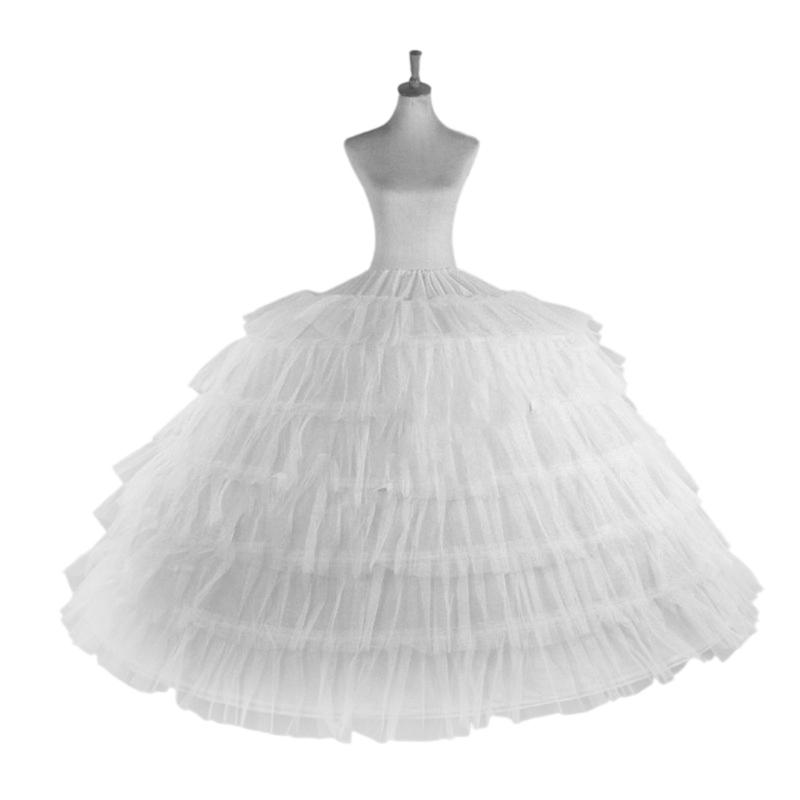 

Breathable Tulle Wedding Dress Hoop Underskirt Stable Structure Effortless Storage Pettiskirt for Bridal Wedding Gown 1