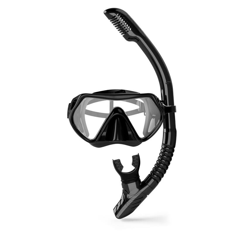 PooLAN Adult Snorkeling Mask Set Snorkeling Two-Piece Set