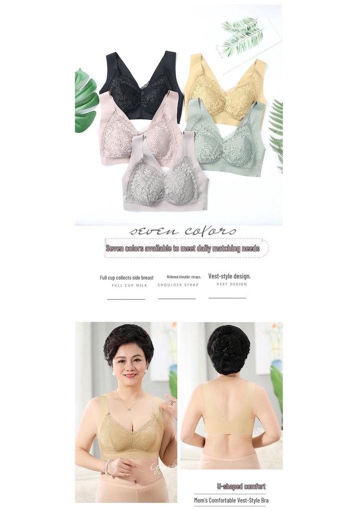 Comfortable Full-Cup Sports Bras for Middle-Aged & Elderly Women