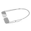 Double Tag Pendant Necklace Men Simple Fashionable Titanium Steel Necklace Jewelry Accessory for Party