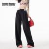 Women's High-Waist Draped Wide-Leg Casual Pants