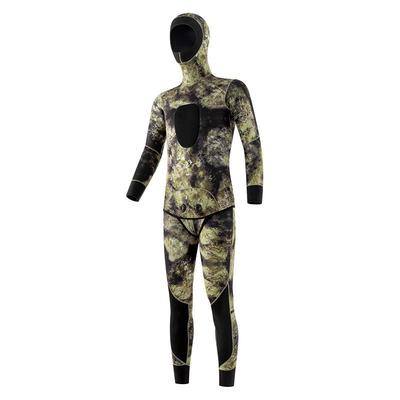 3mm Split Camouflage Spearfishing Wetsuit - Warm, Sun & Jellyfish Protection